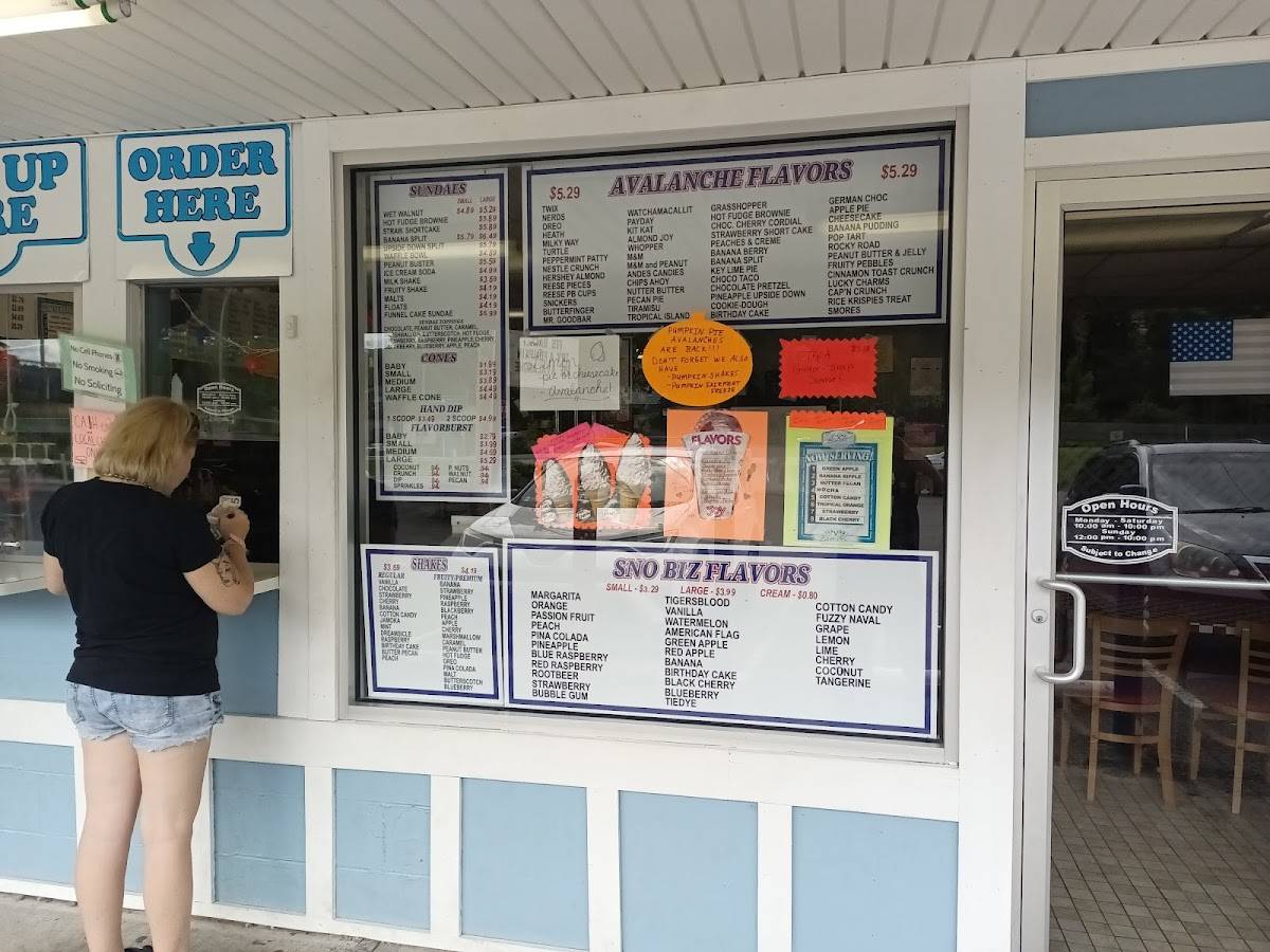 Menu at Dairy Creme Corner restaurant, Fairmont