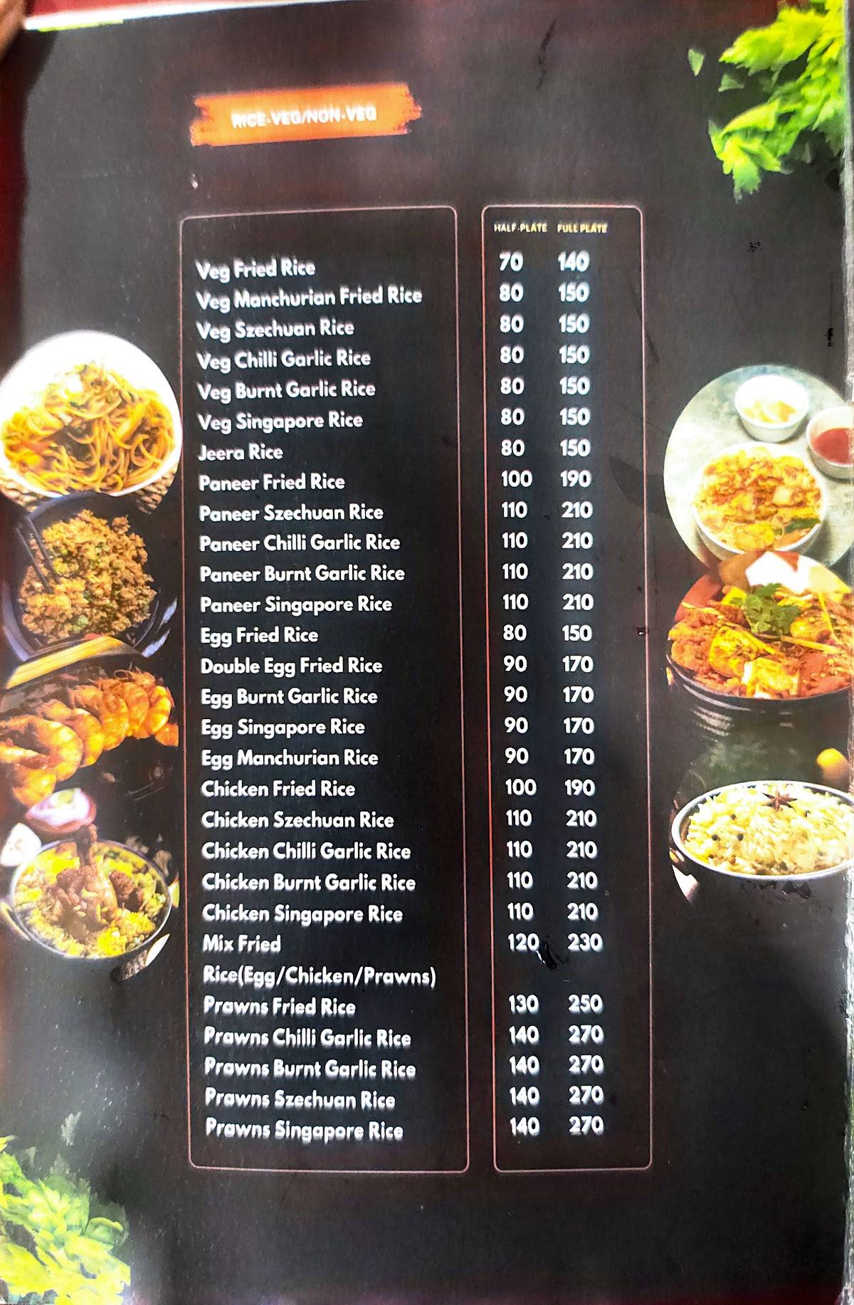 David's Kitchen menu