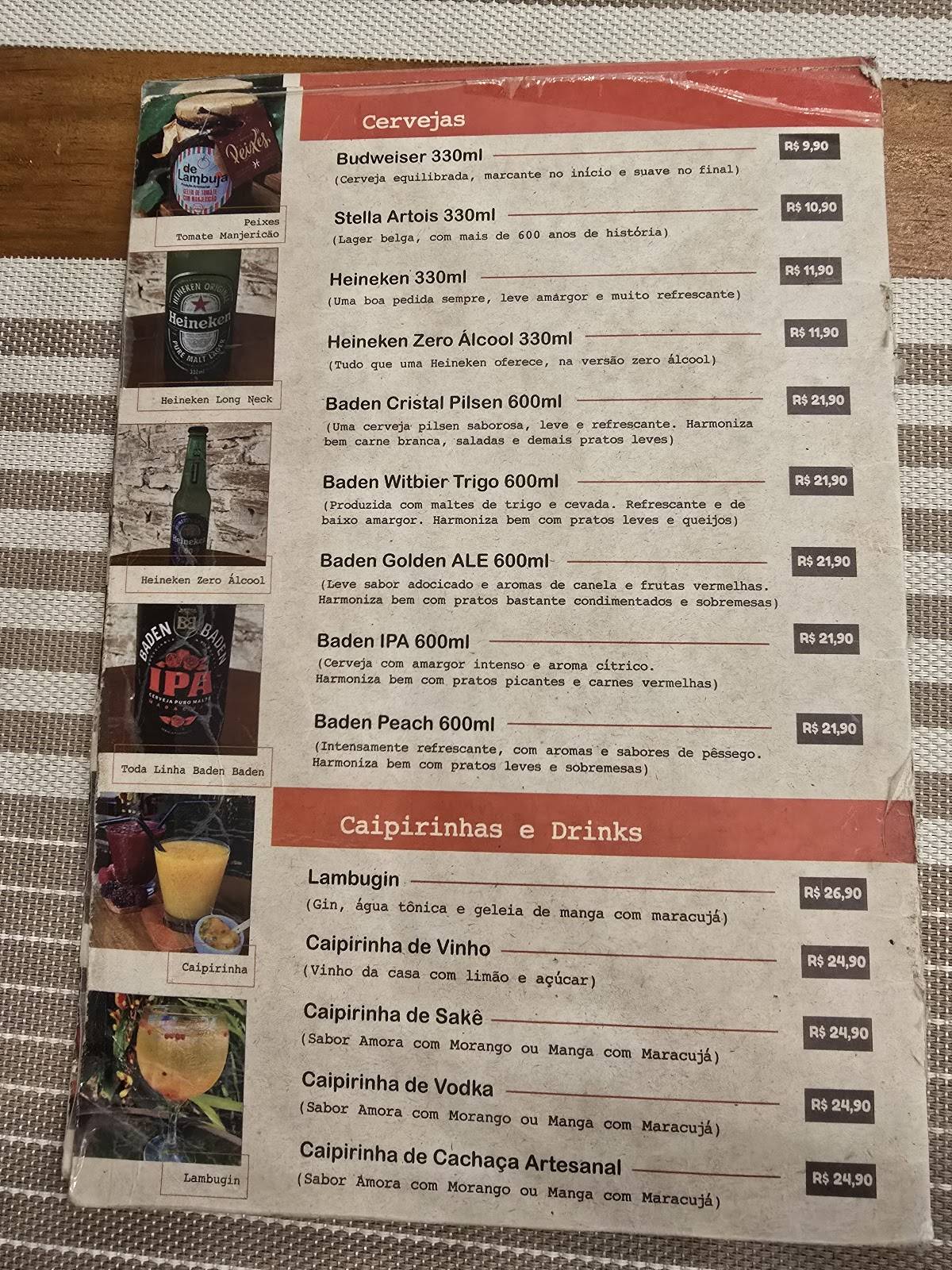 De Lambuja Café com Geleia cardápio