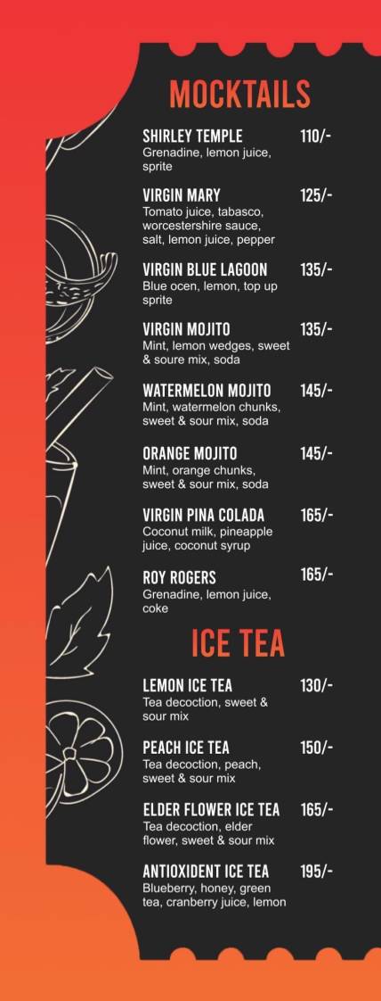 Red Coal 248121 - Haridwar Bypass Best Barbeque Buffet in Dehradun Buffet, Bar and Restaurant menu