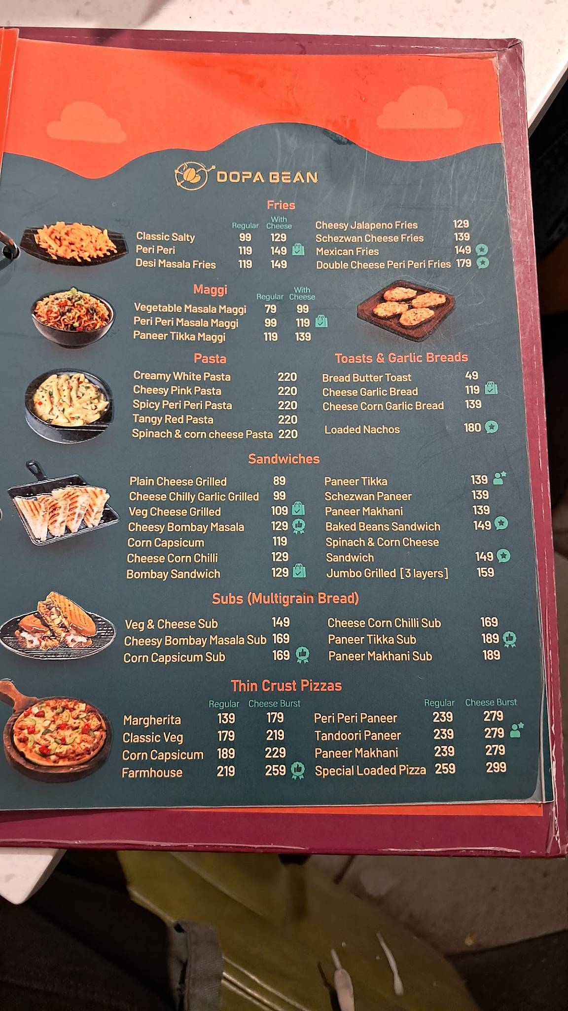 Dessert Villa - Cidco menu