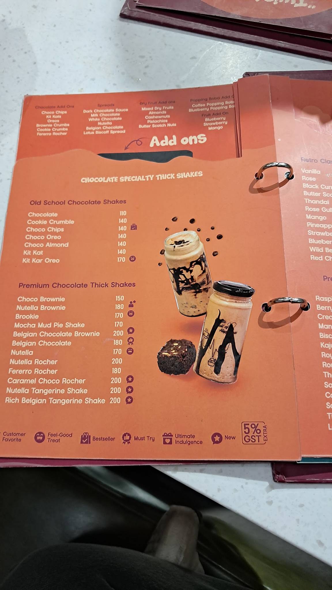 Dessert Villa - Cidco menu