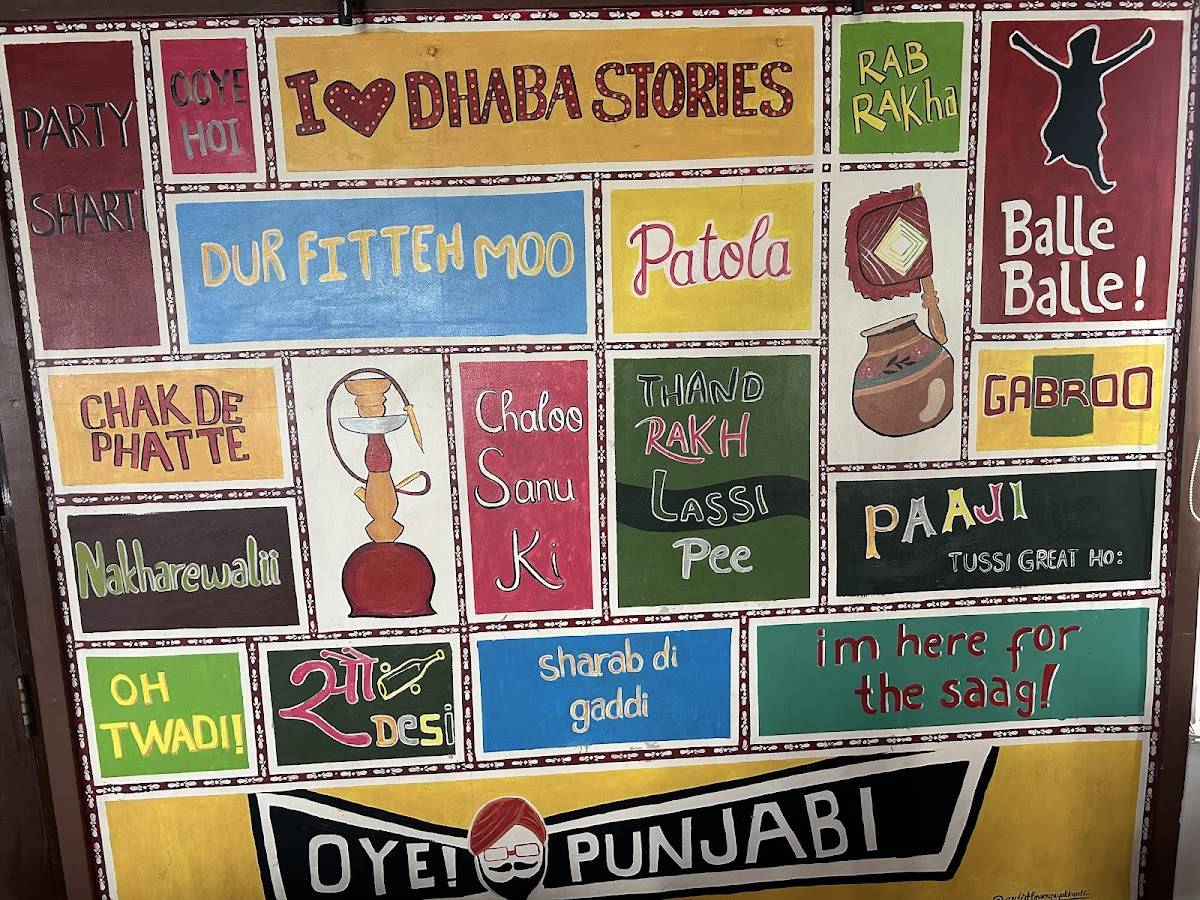 Dhaba Stories HSR menu