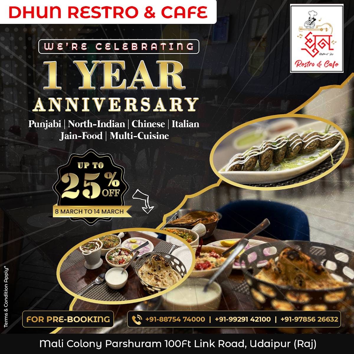 Dhun Restro and Cafe menu