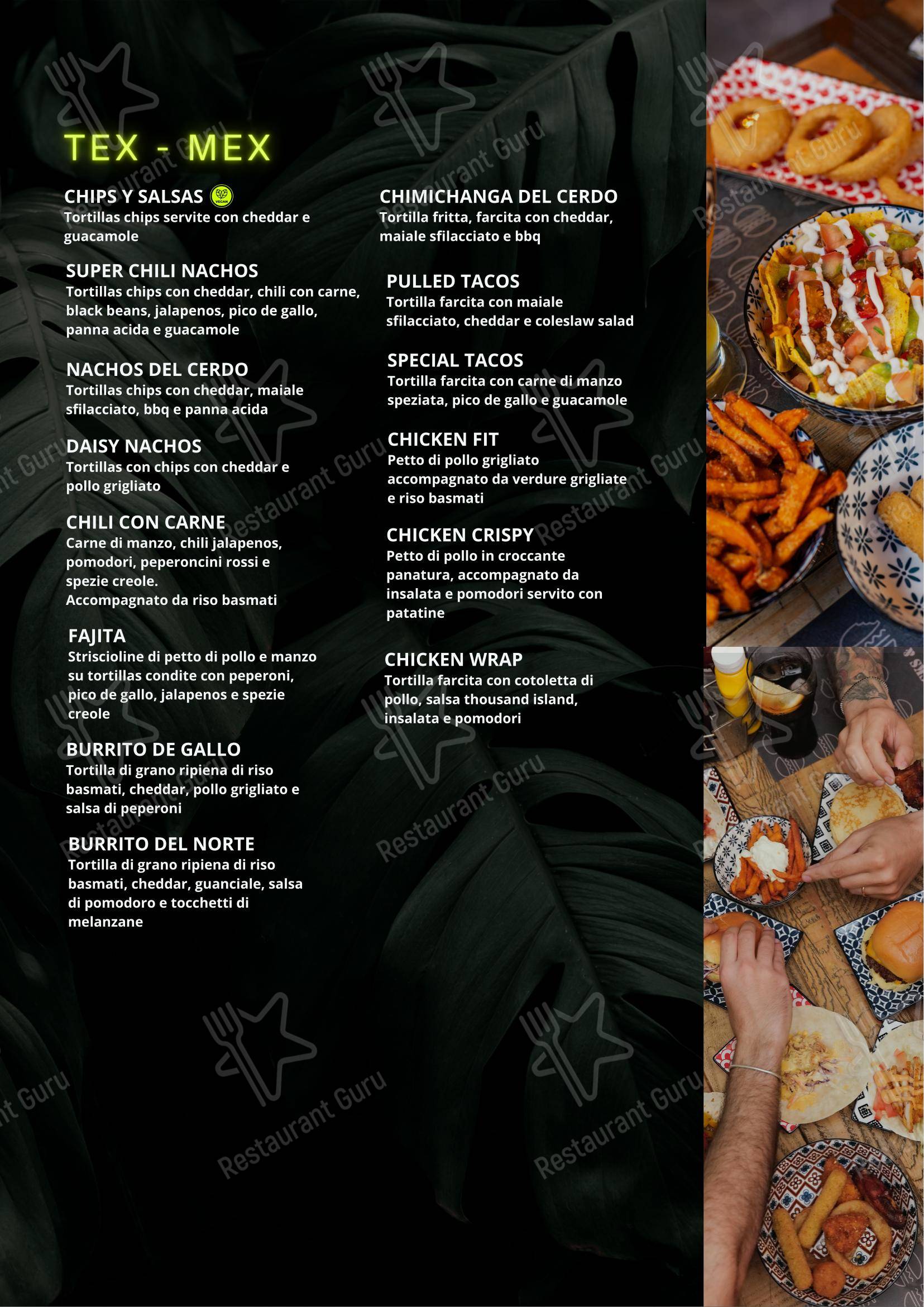 Основное меню per Docks & Co. in Roma