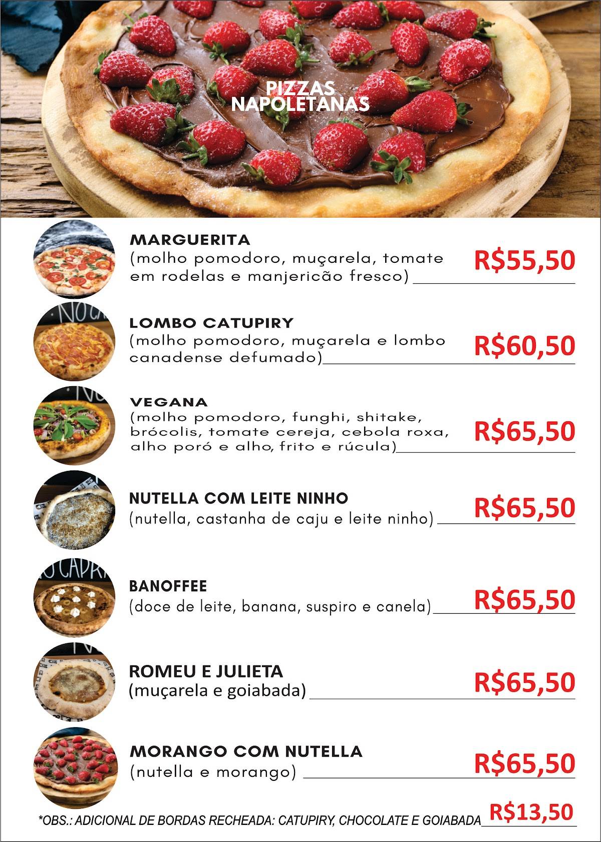 Dom Gourmet - Bar e Pizzaria cardápio