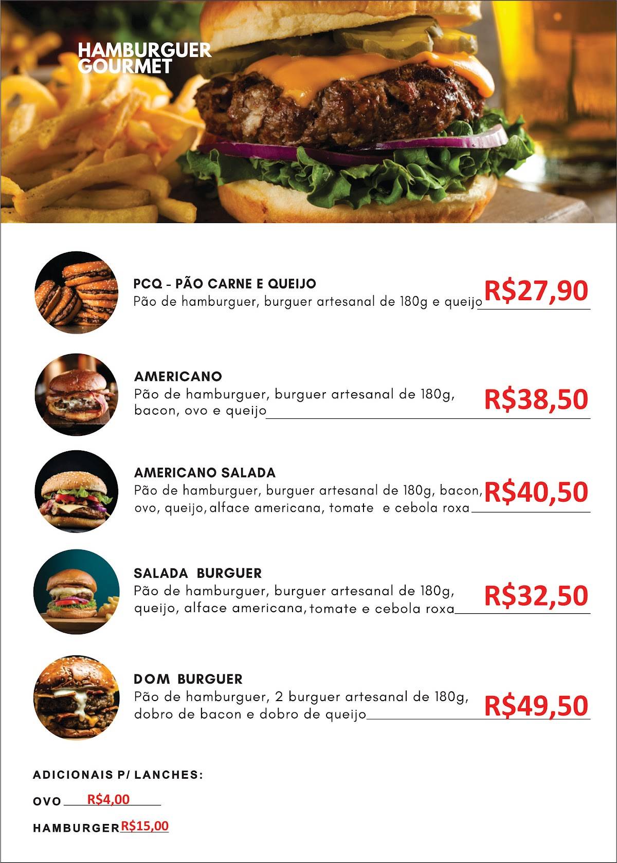Dom Gourmet - Bar e Pizzaria cardápio