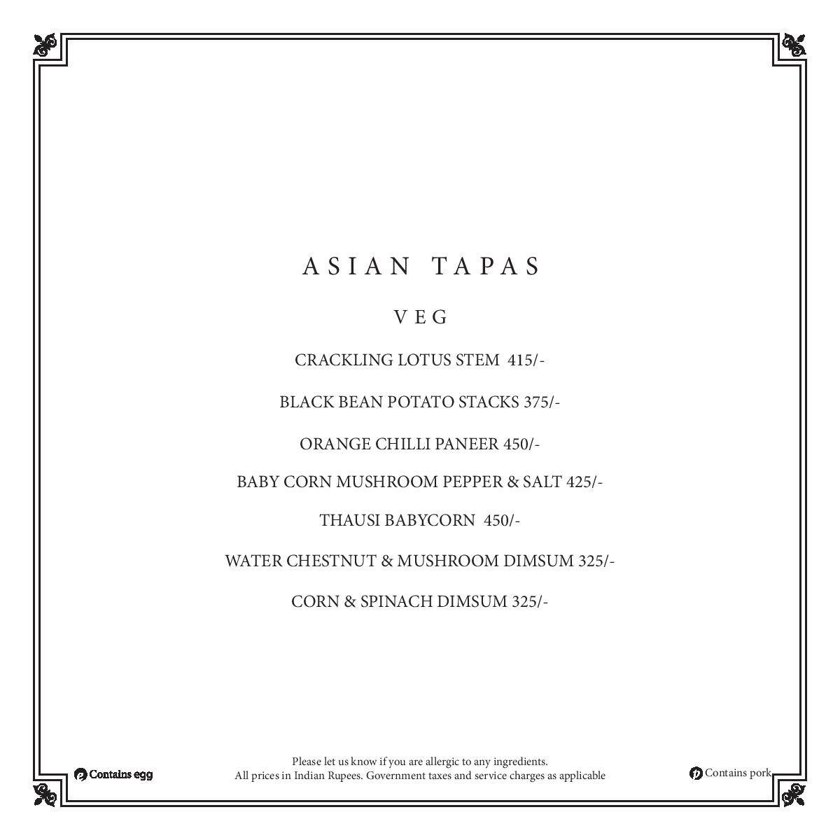 Down Sterling - Restaurant & Lounge Bar menu