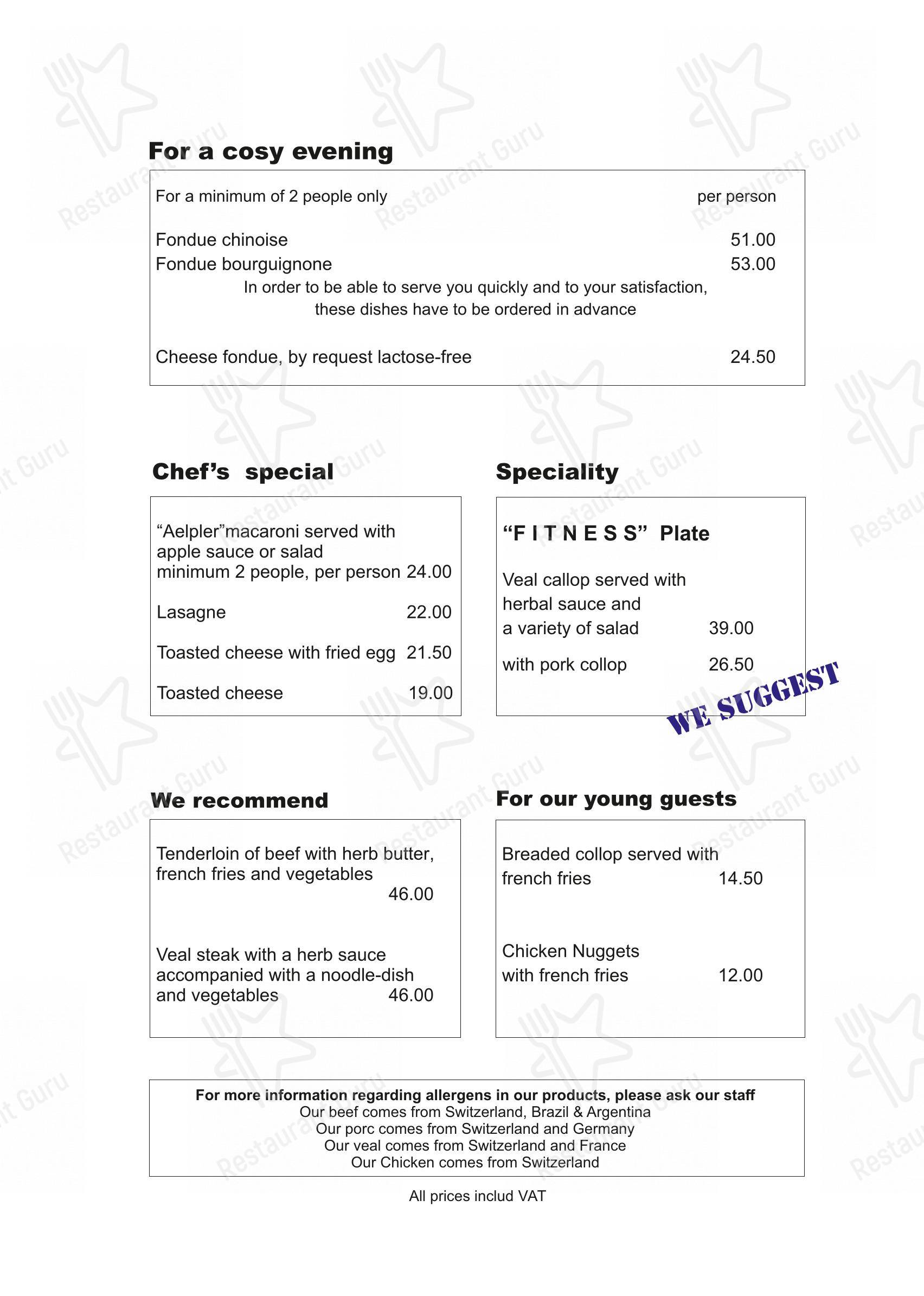Детское per Restaurant Ende der Welt in Engelberg