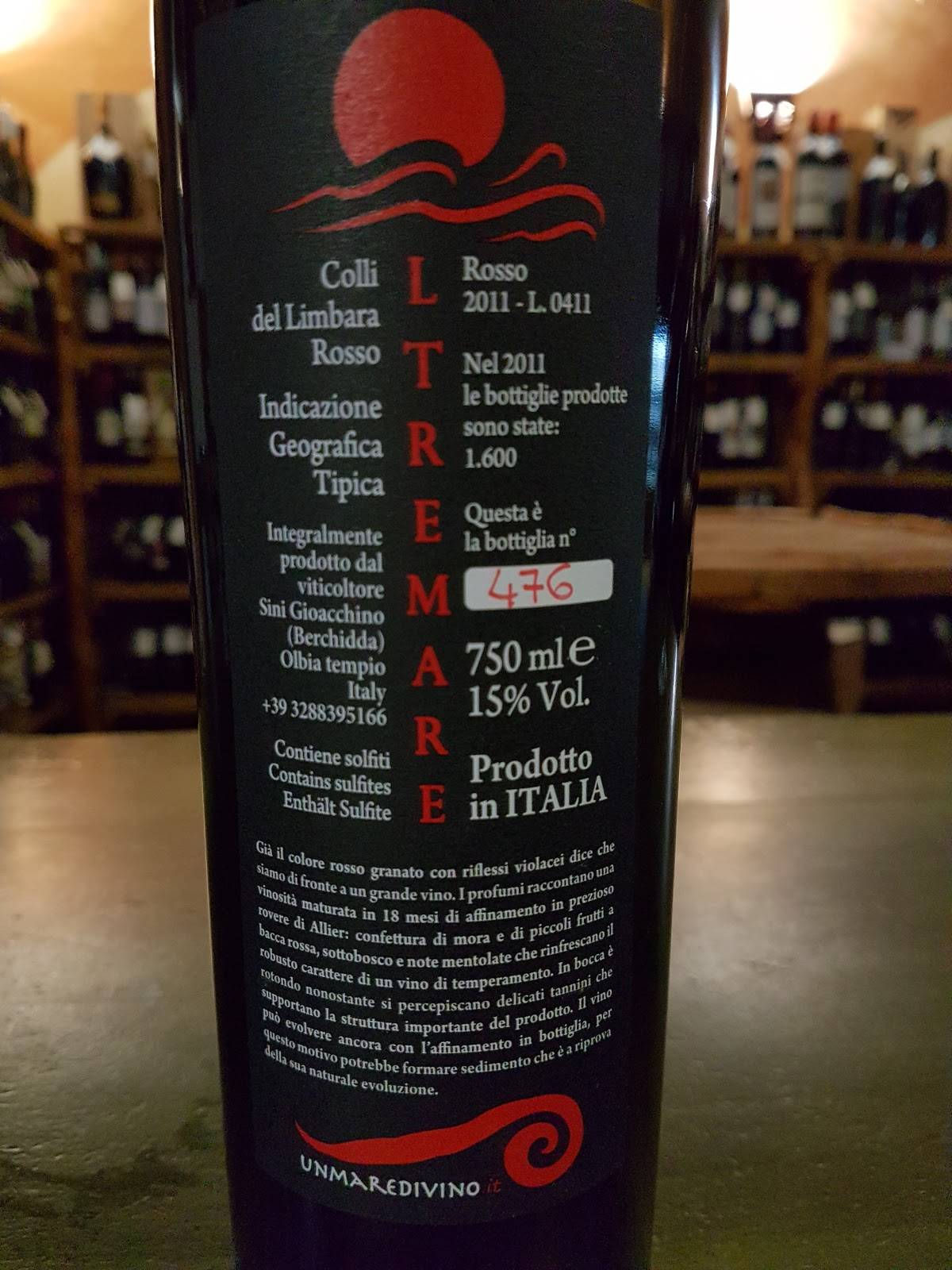 Menu di Enoteca La Bottega 