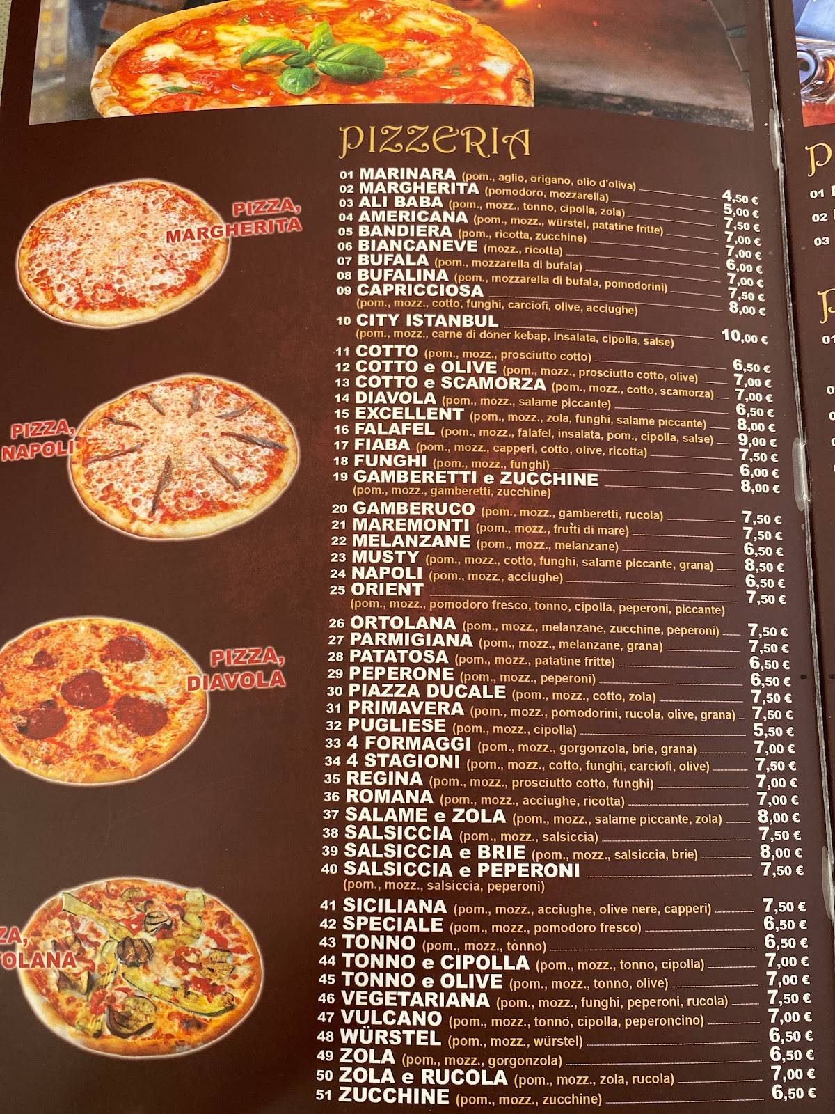 Menu di Ristorante Griglieria Excellent 