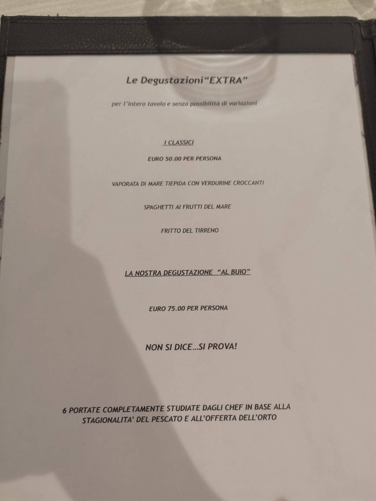 Menu di Extra 