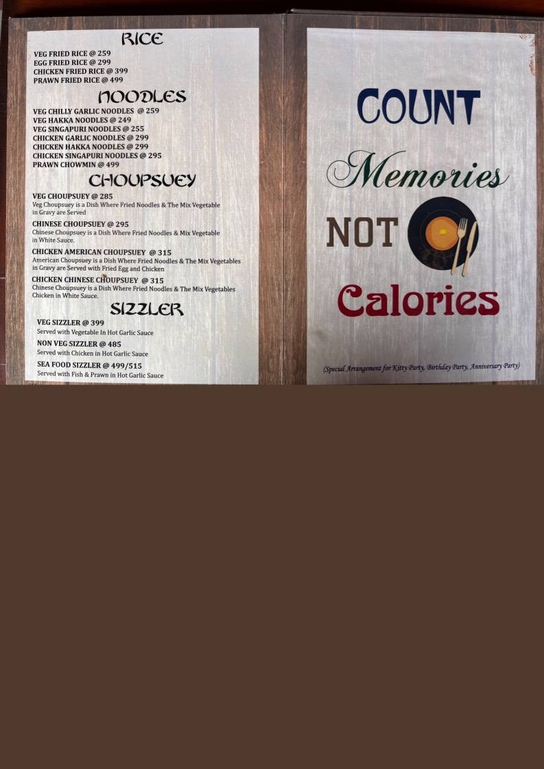 FILLBERTO (Down Town) menu