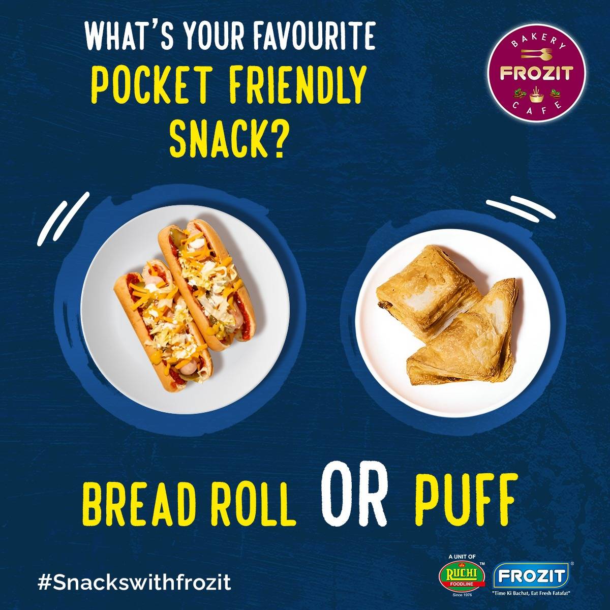 FROZIT menu
