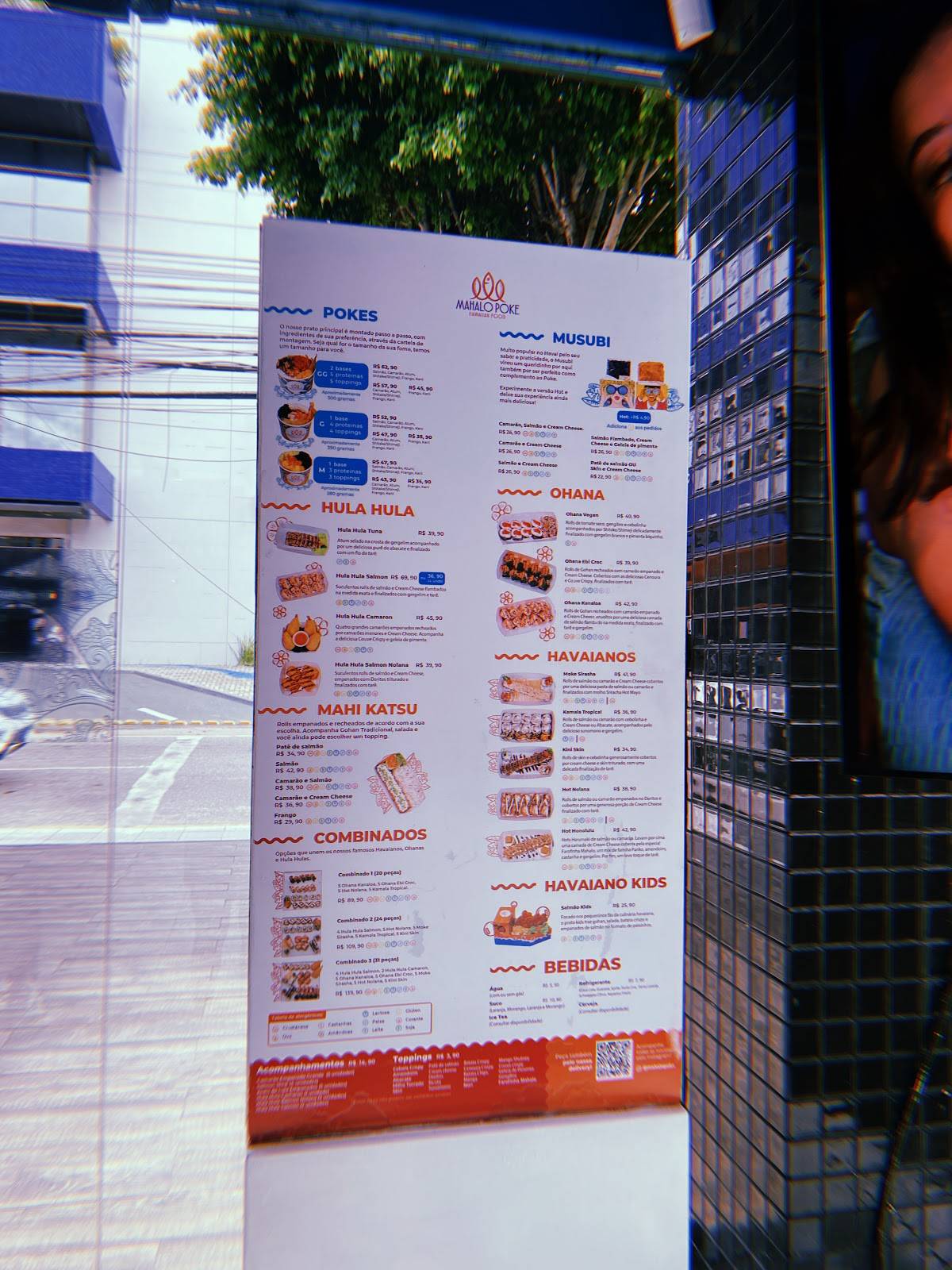 Mahalo Poke cardápio