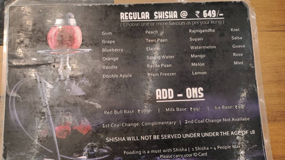 Garden of Dreams menu