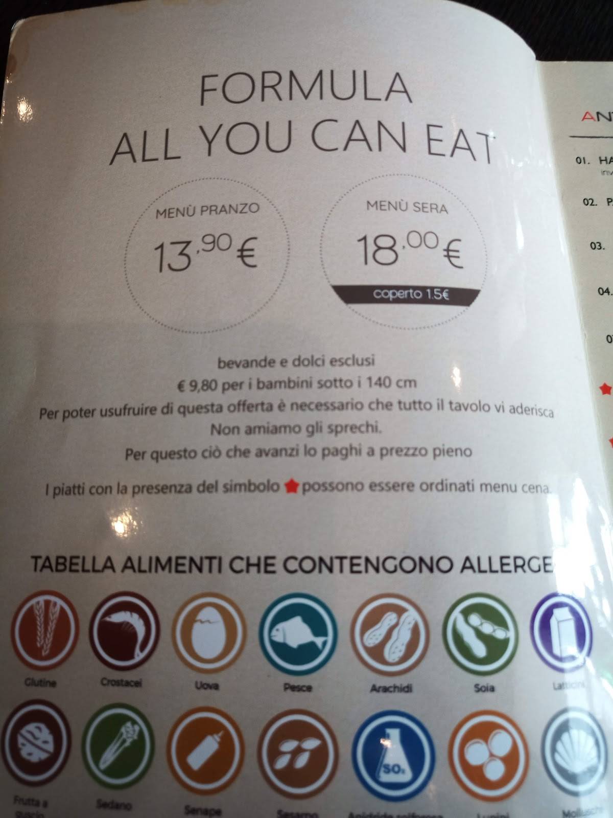 Menu di Dooko 