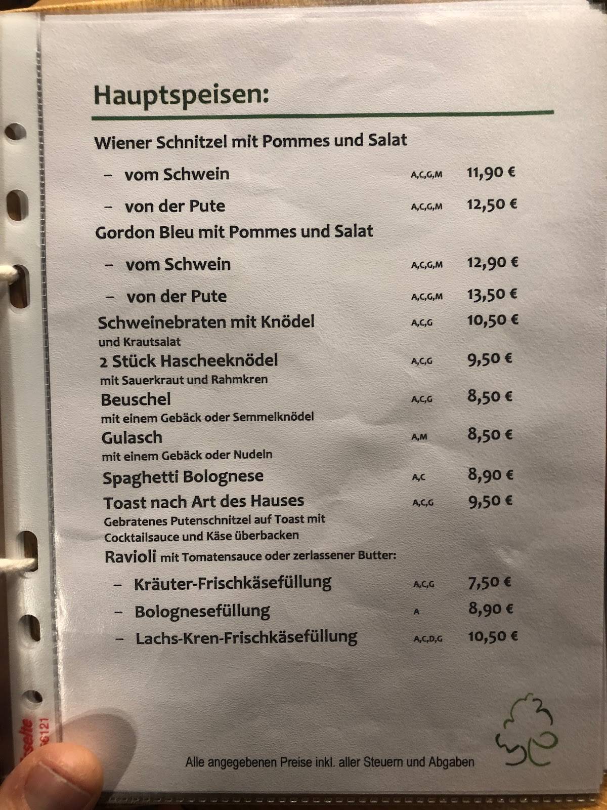 gasthaus zur linde pruppach karte