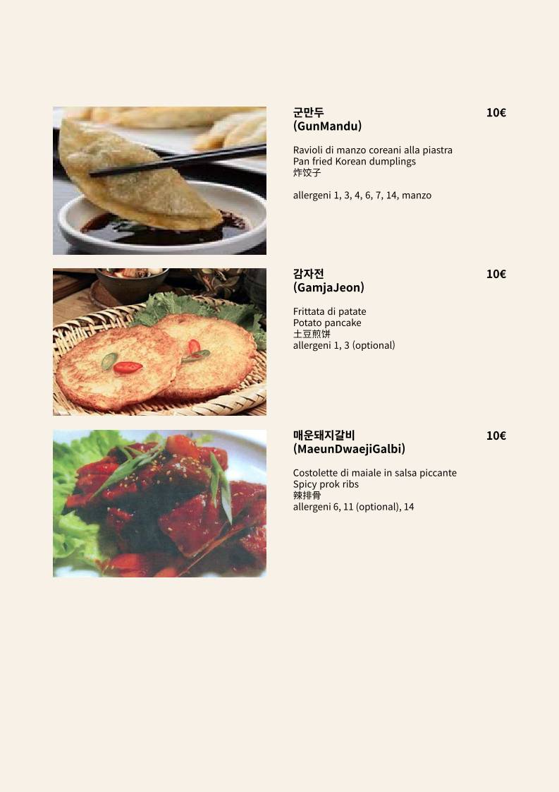 Menu di Gaya Restaurant 