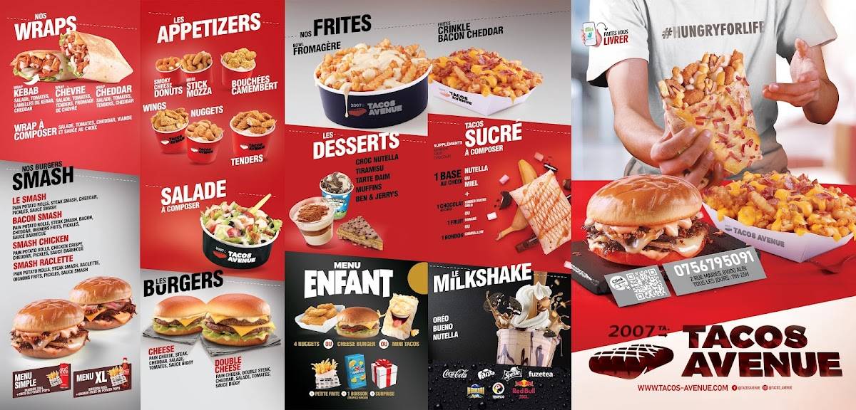 Menu di Tacos Avenue 