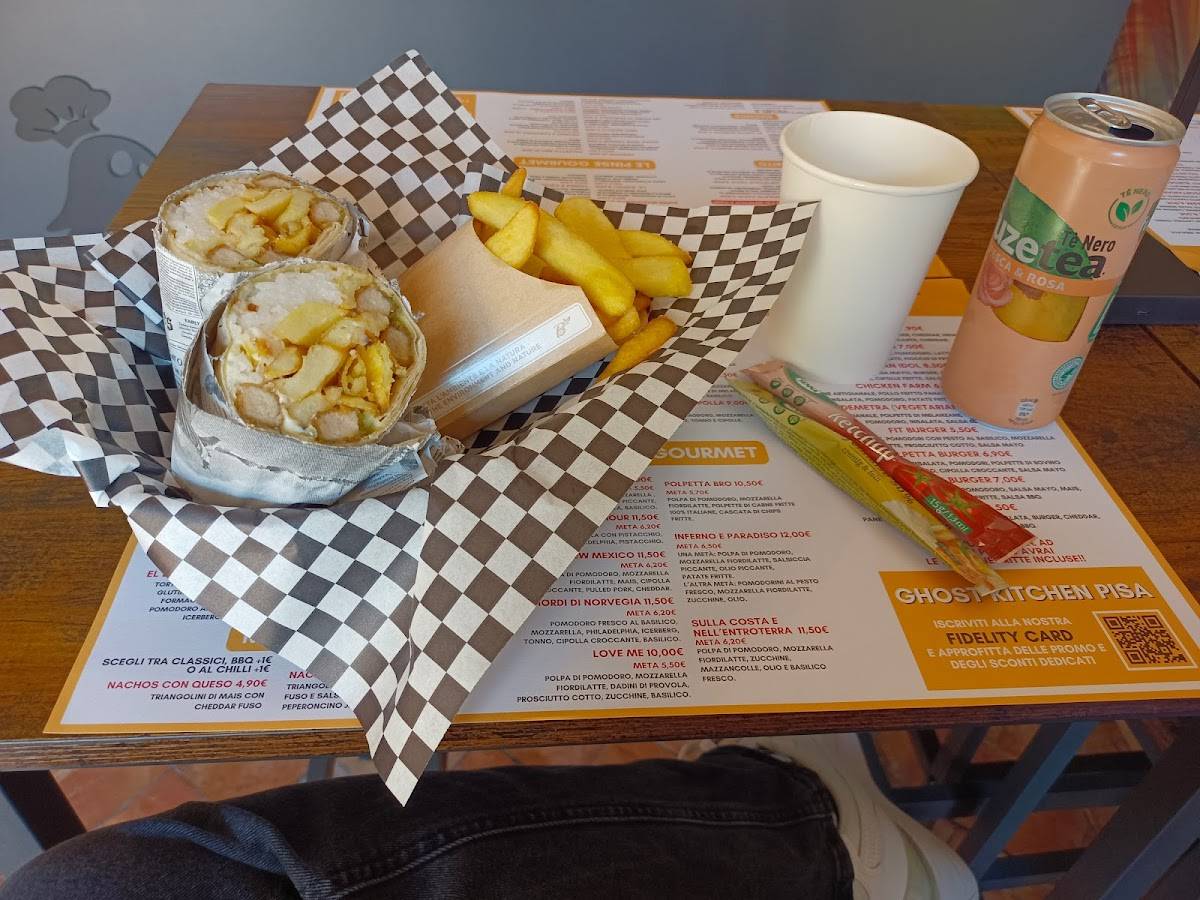 Menu di Ghost Kitchen Pisa 