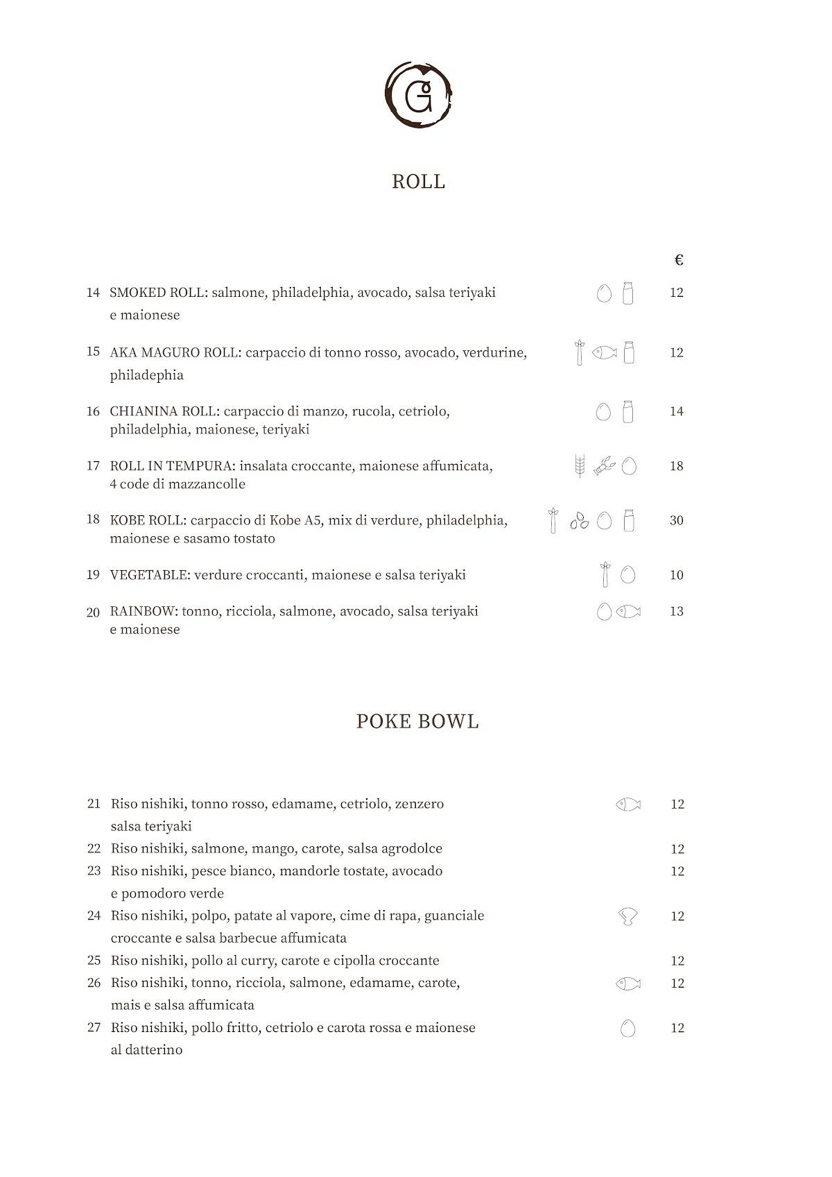 Menu di Giampà 