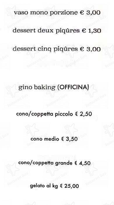 Menu di Gino 