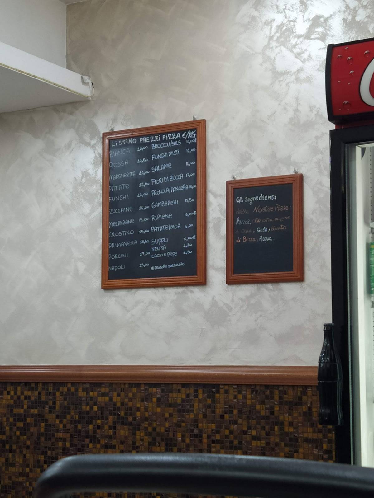 Menu di Pizzeria Gli Antenati 