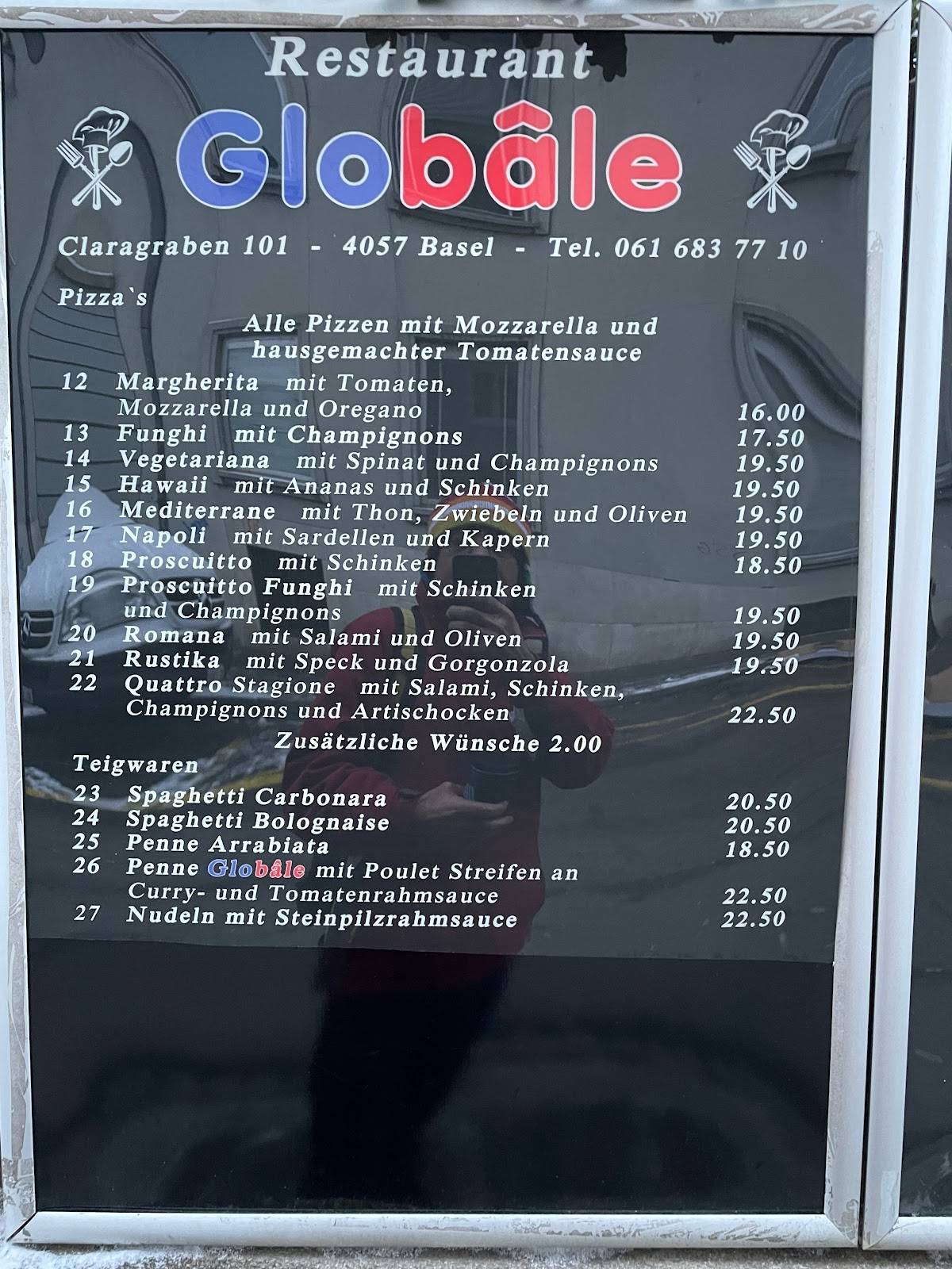 Menu di Restaurant • Pizzeria • Cafe • Bar Pera 