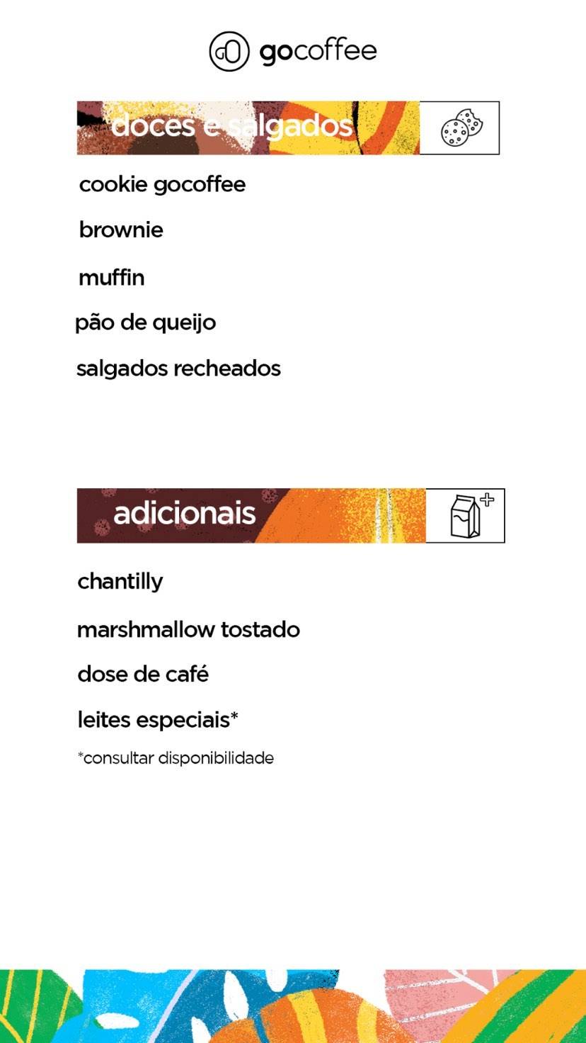 Go Coffee - Santa Cruz do Sul cardápio