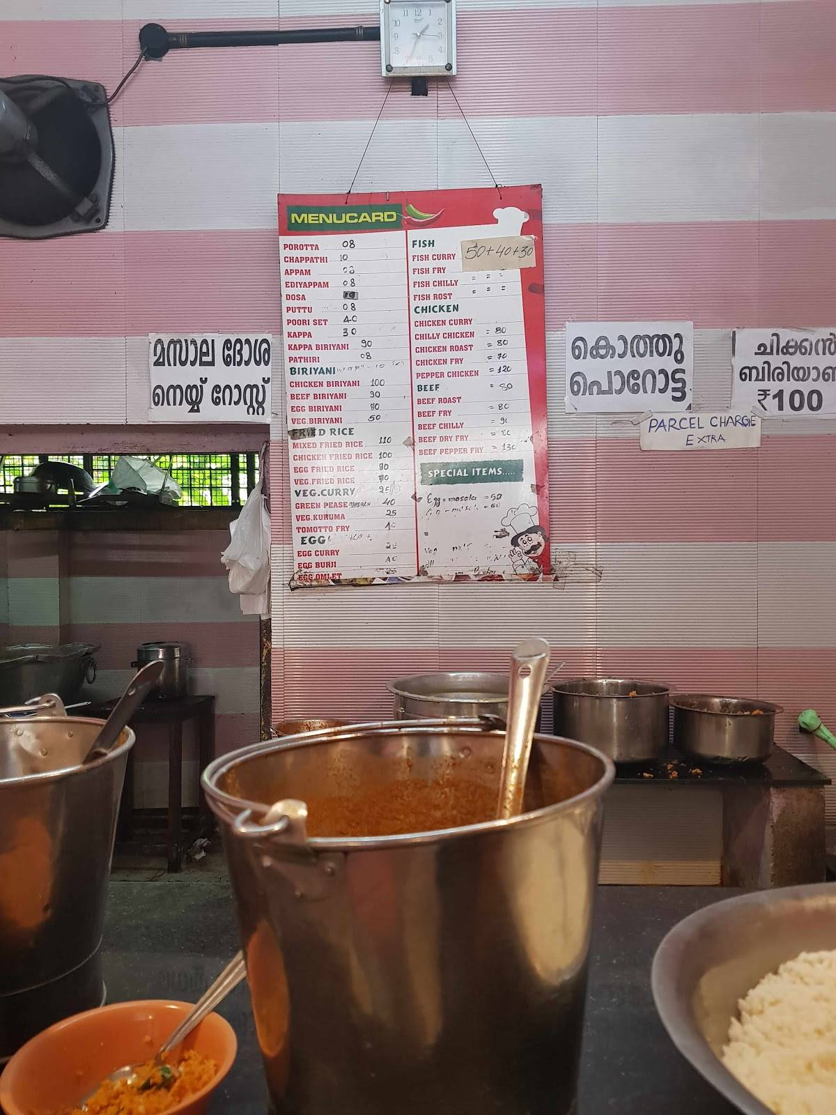 Gramam bakes menu