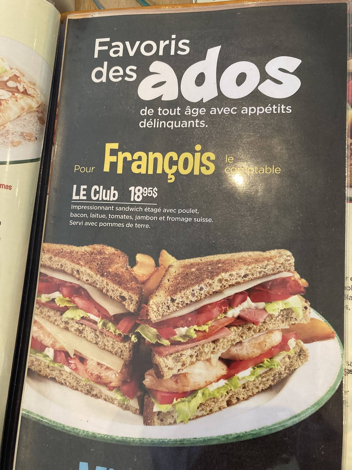 Menu de Cora