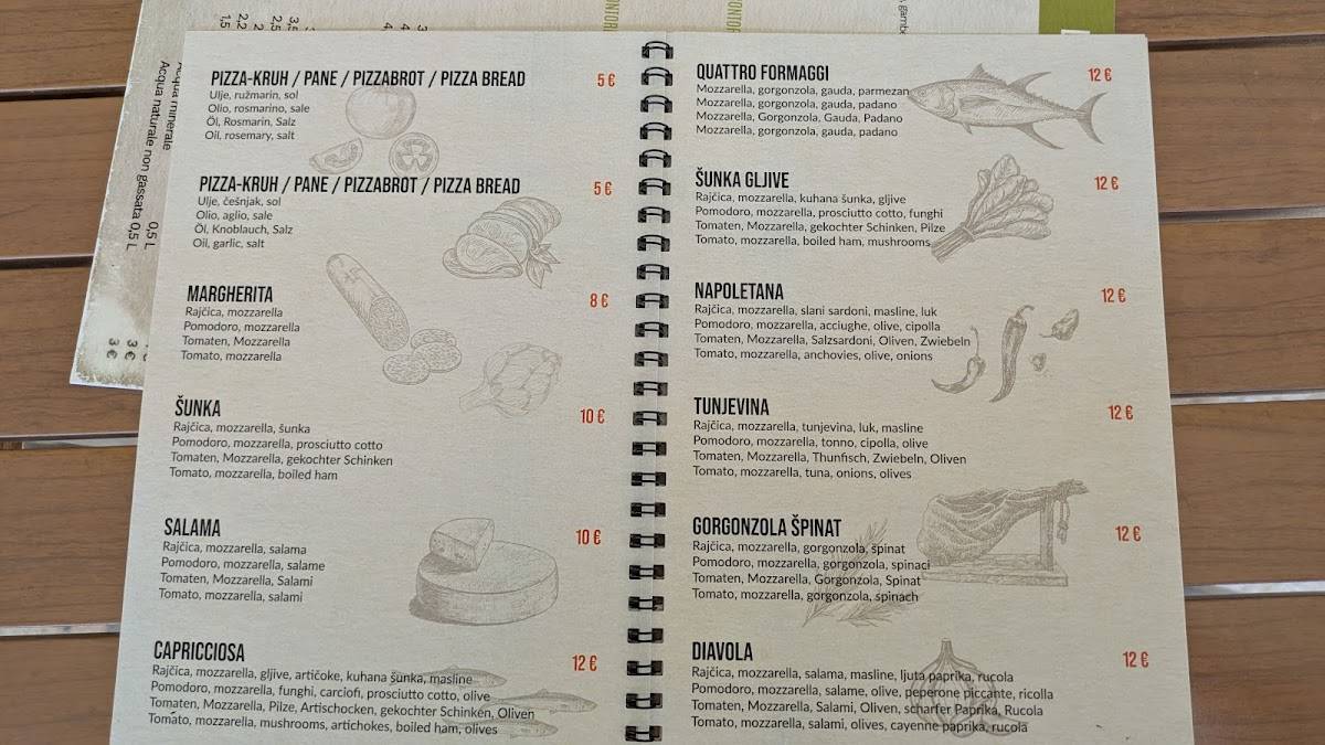 Menu di Grote 