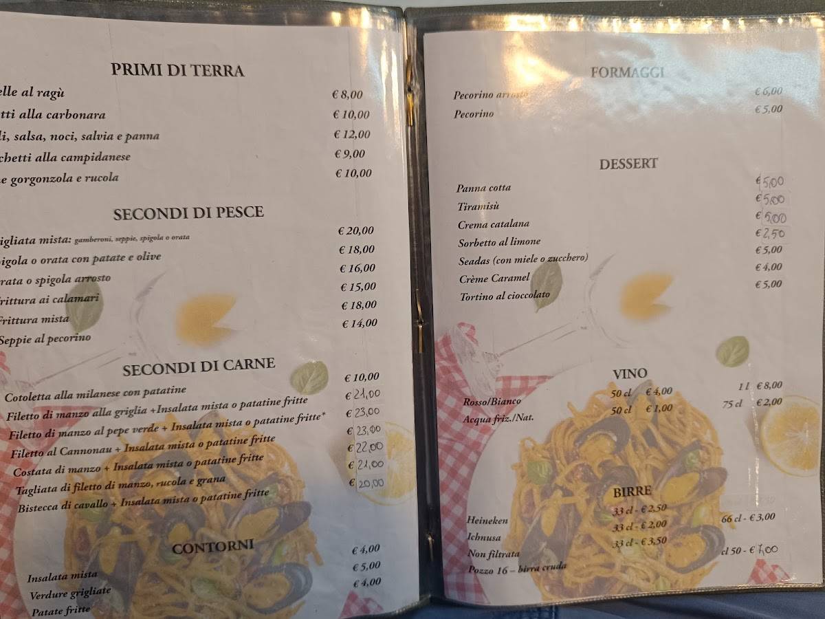 Menu di Ristorante Santa Maria 