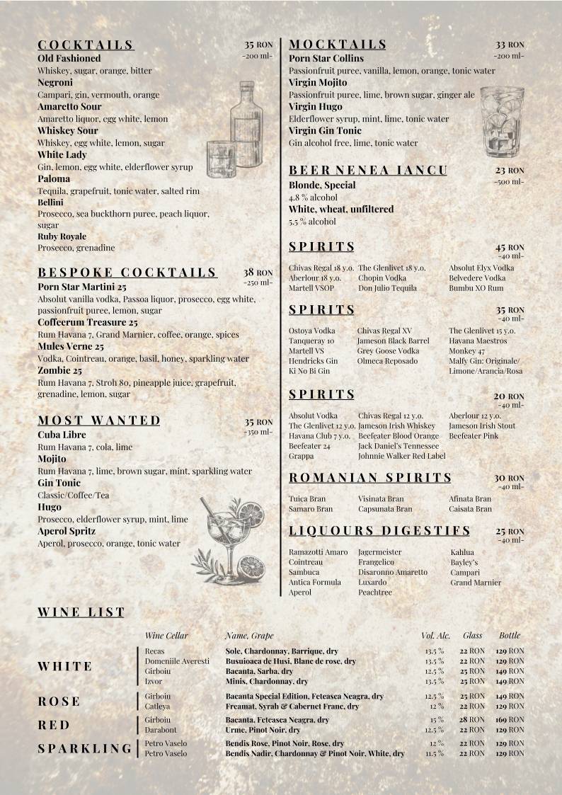 Menu de HYPSO25