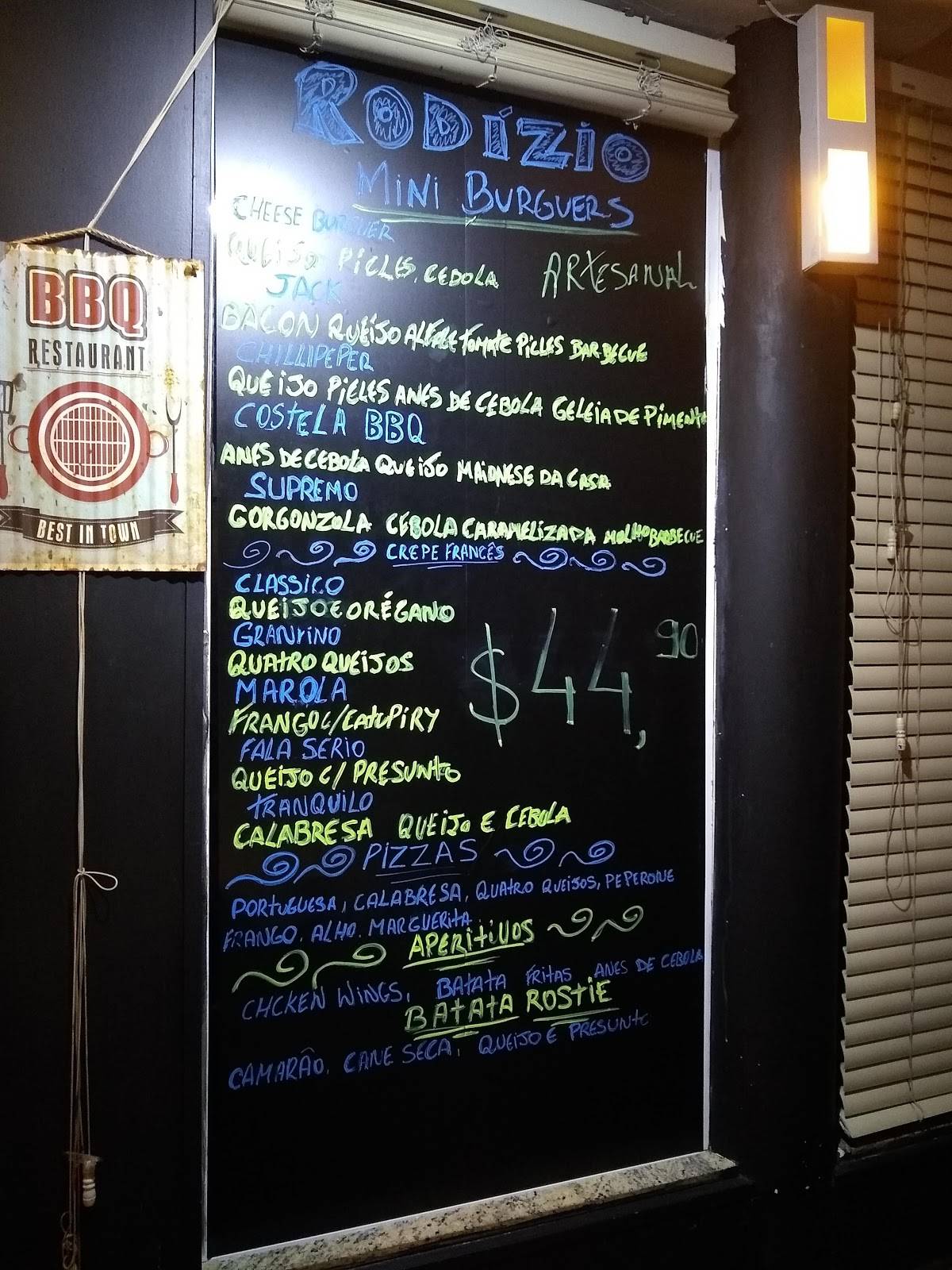 Hamburgueria Tarja Preta cardápio