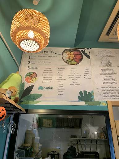 Menu di Honkè Sushi Poke Monteverde Roma 