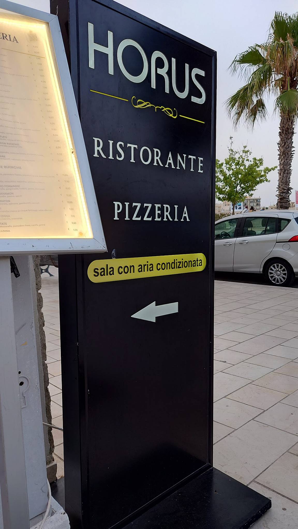 Menu di Horus 