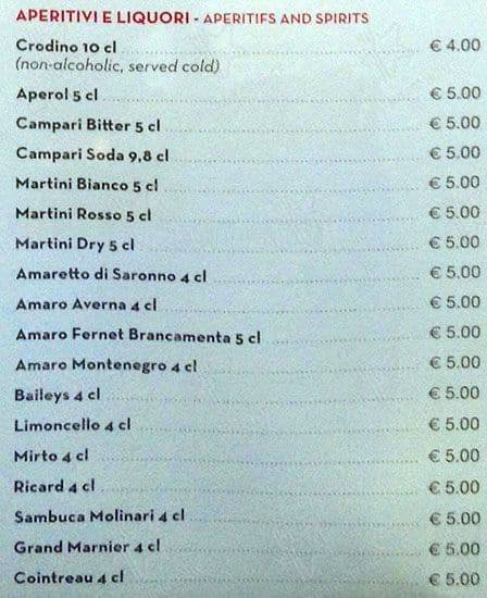 Menu di Hotel ibis Milano Centro 