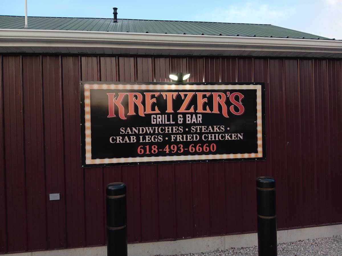 Menu at Kretzer's Grill and Bar, Hoyleton