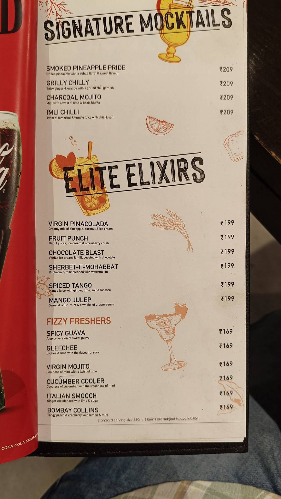 Barbeque Nation - Hyderabad - Kondapur menu