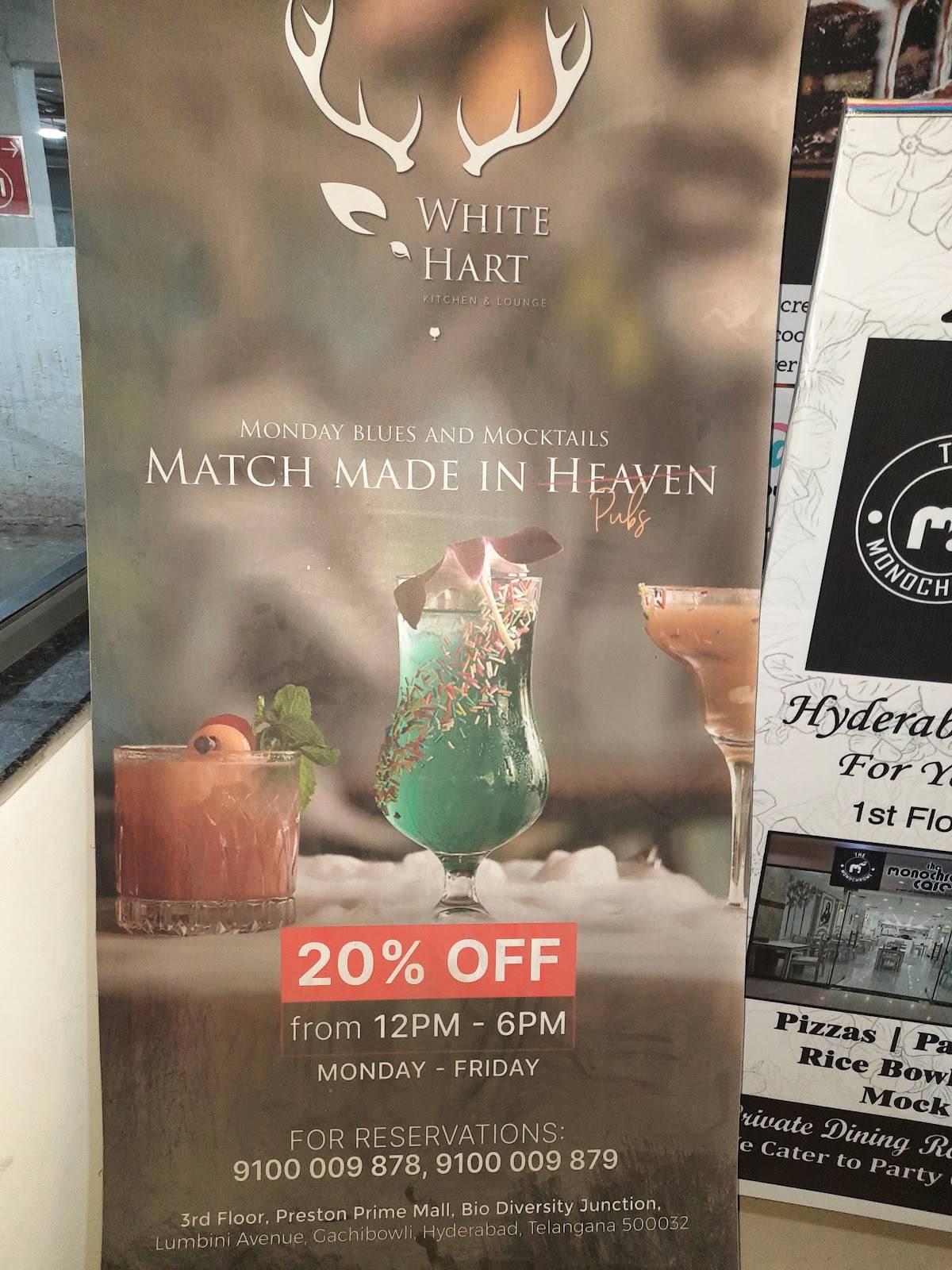 Masterpiece Buffet menu