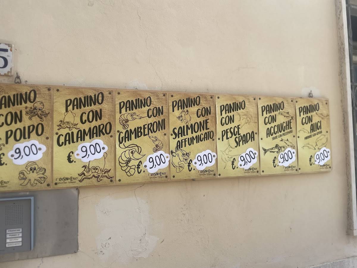 Menu di I'BISCHERO 