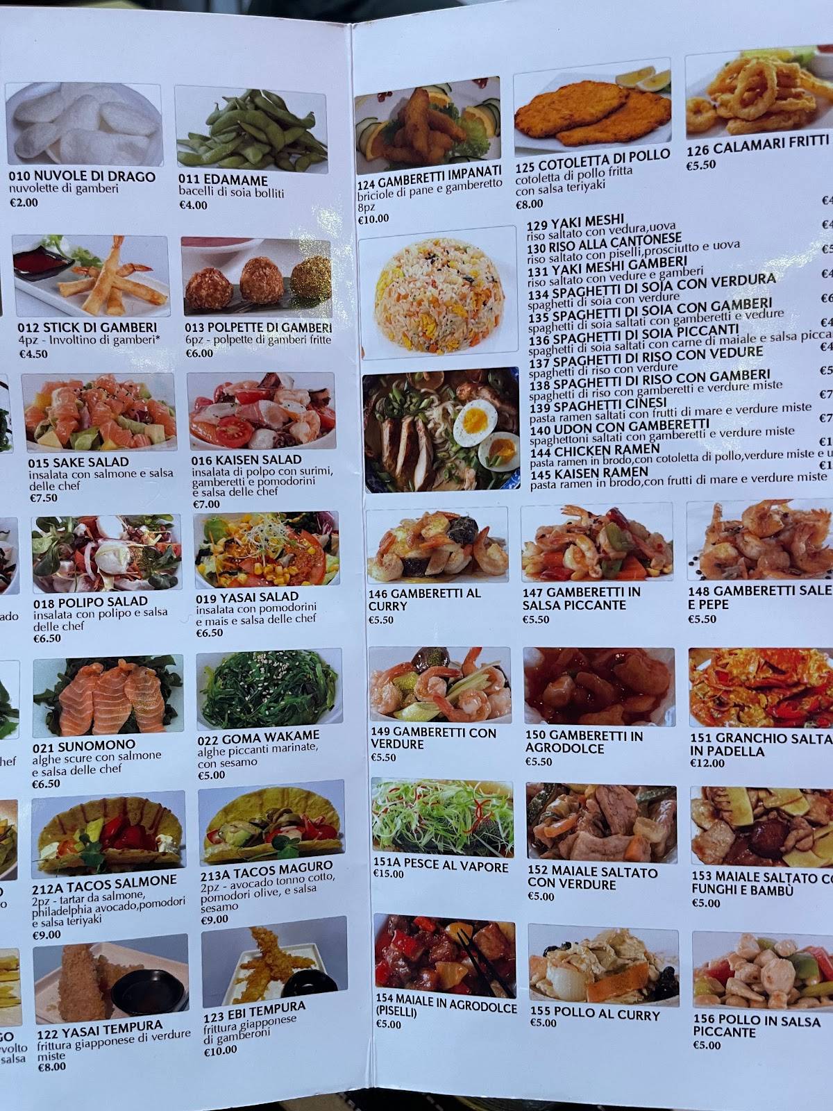 Menu di IMI SUSHI & POKE 
