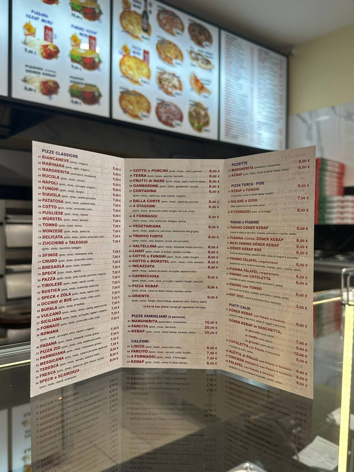 Menu di ISTANBUL TURKISH PIZZA KEBAP GRILL 