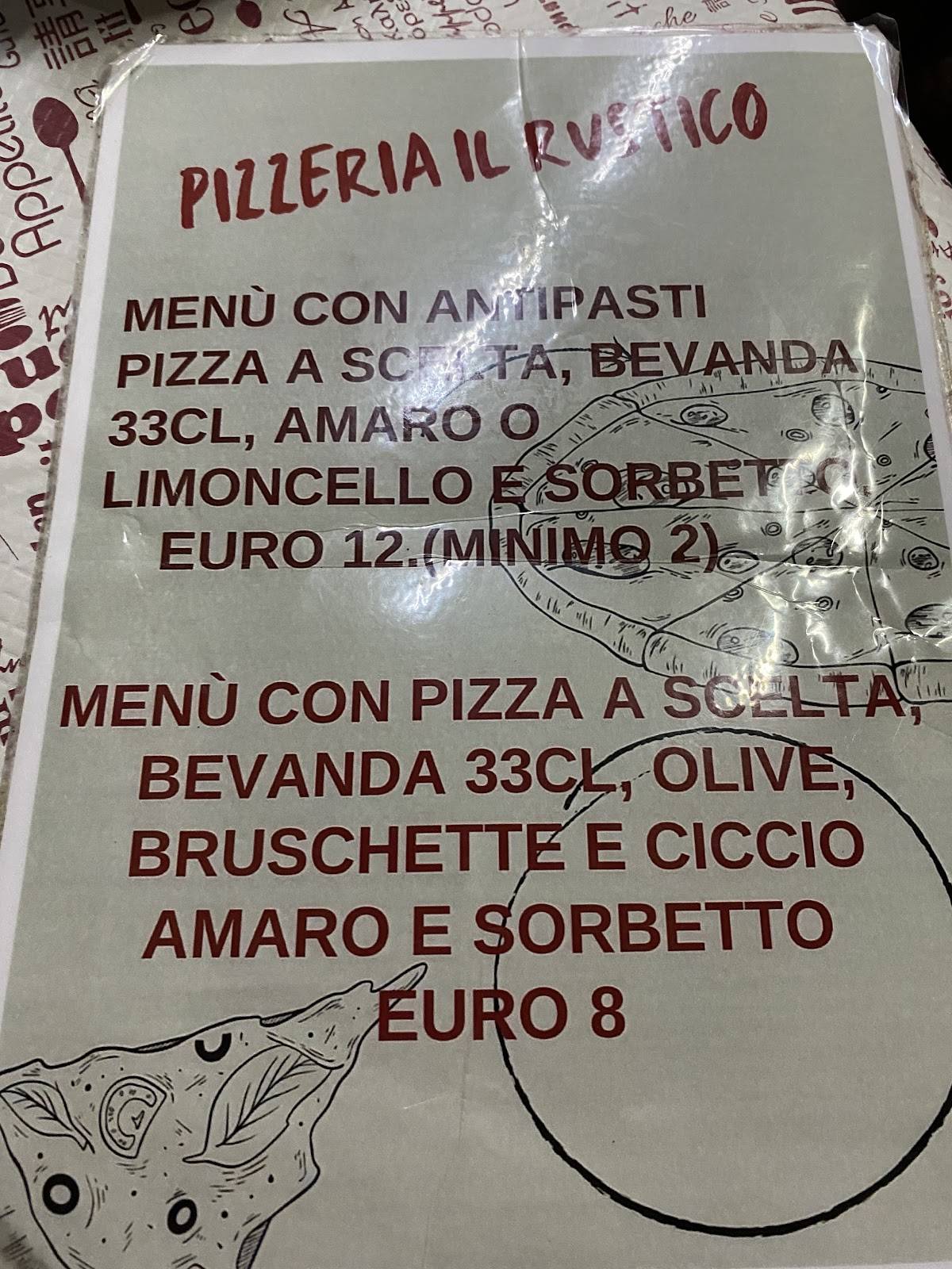 Menu di Il Rustico 