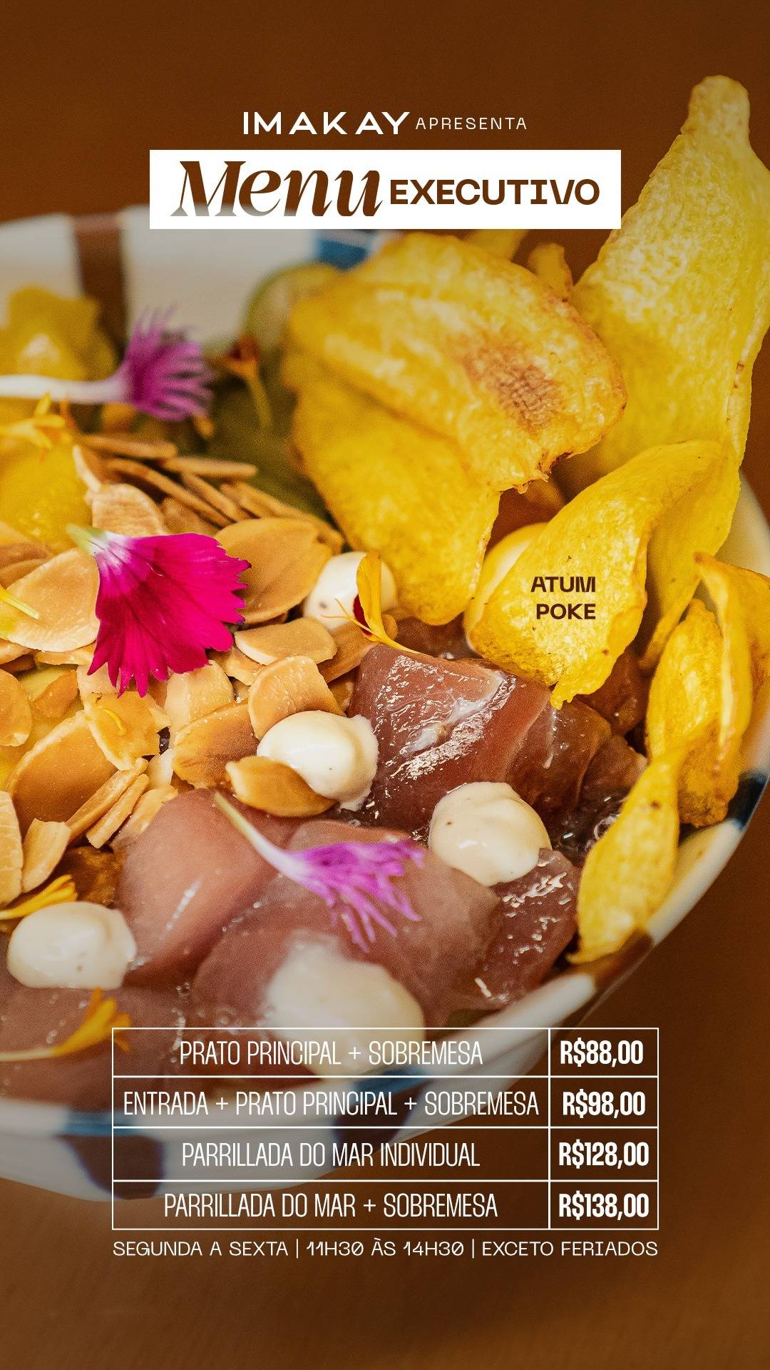 Imakay Campo Grande cardápio