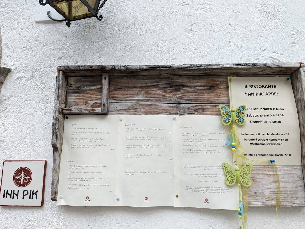 Menu di Inn Pik 
