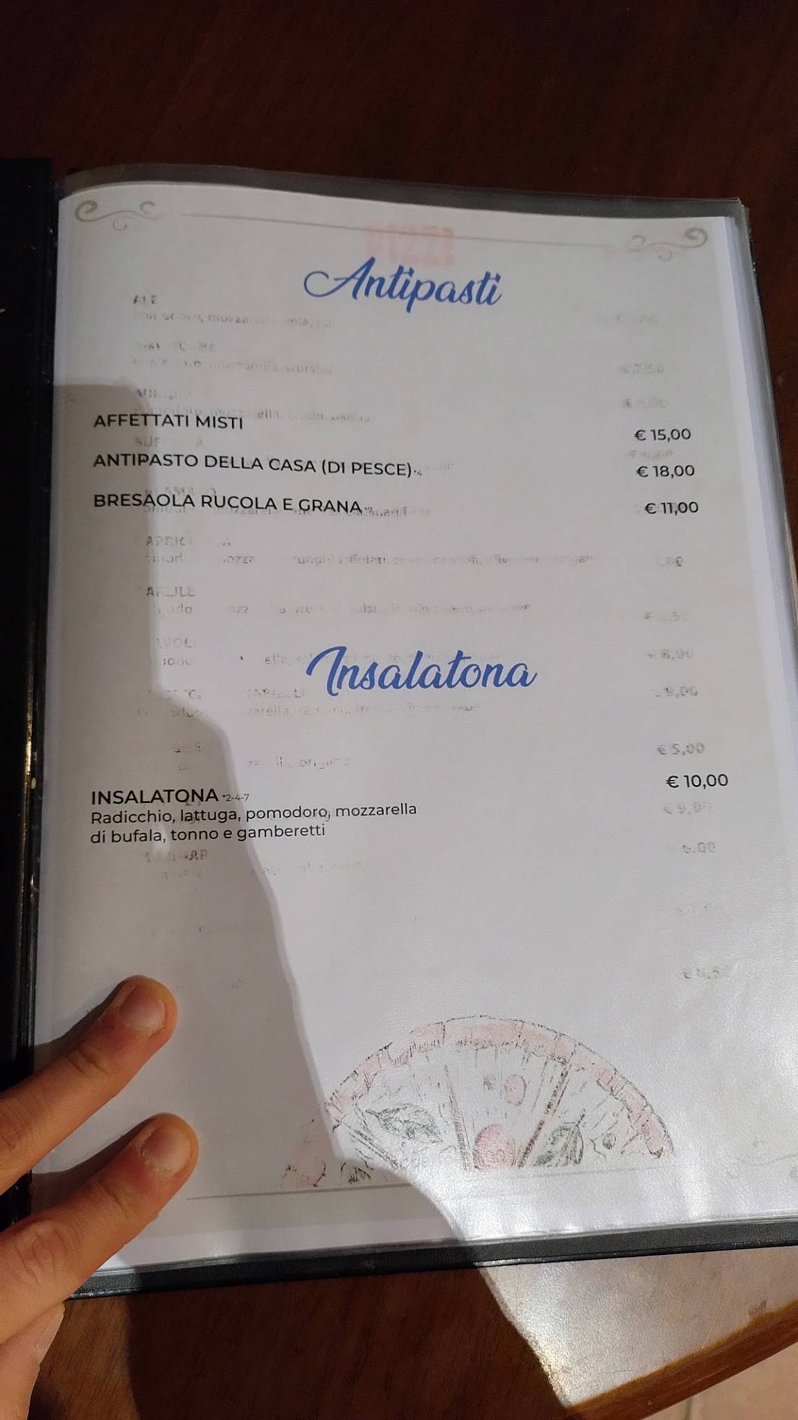 Menu di Lo Spuntino 