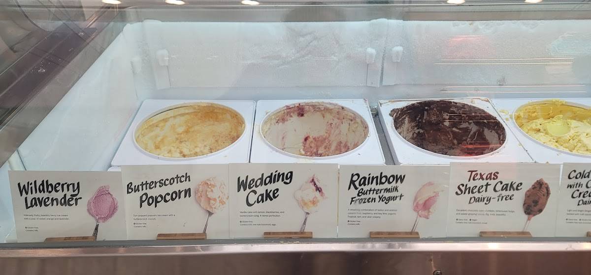 Menu at Jeni's Splendid Ice Creams restaurant, Chicago, 871 N Wabash Ave